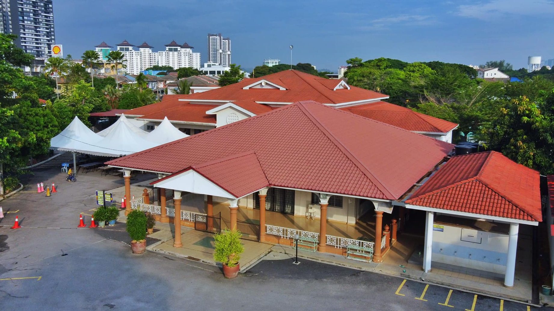 masjid as syarif taman tas
