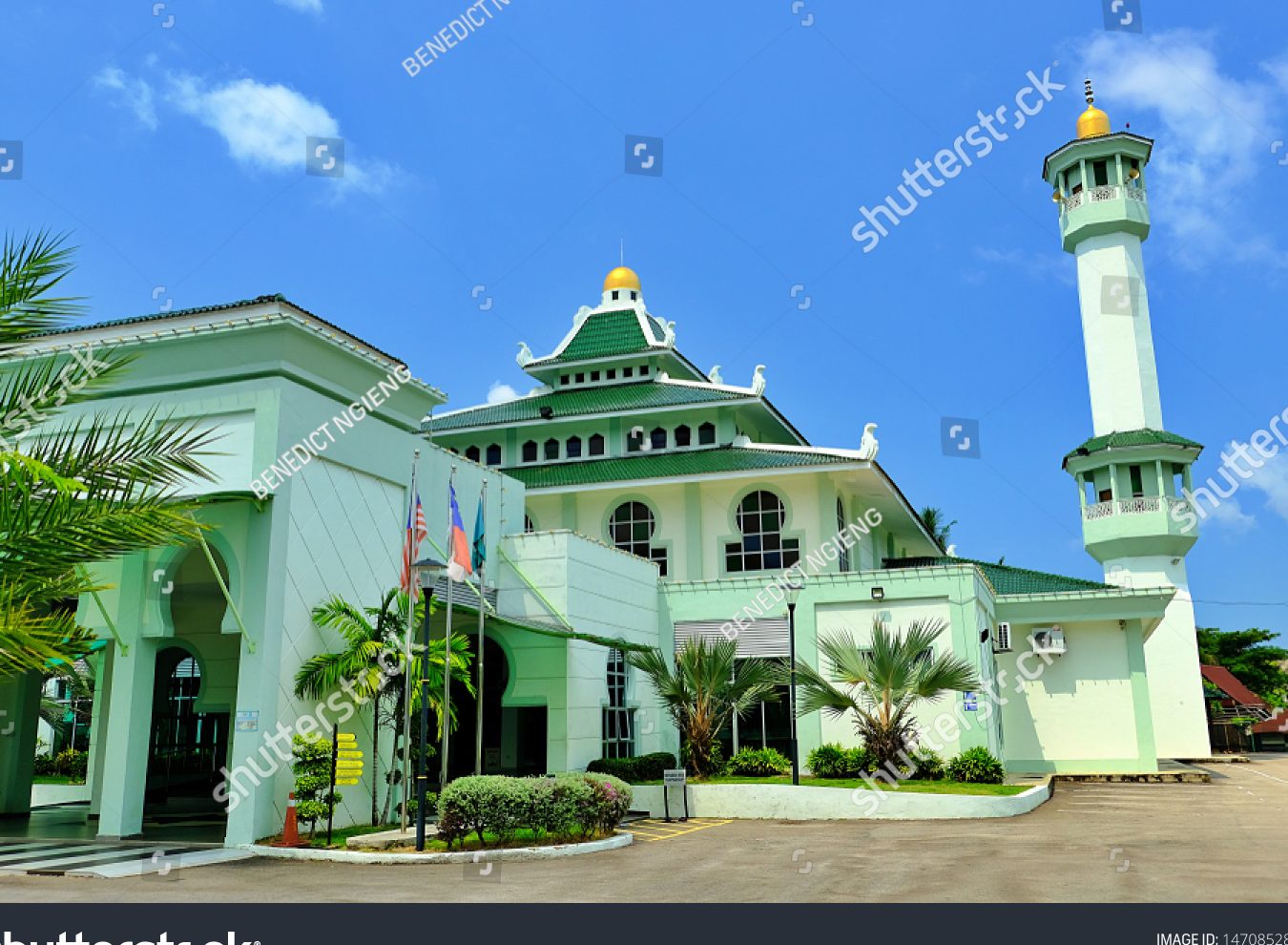 masjid jamek al hidayah batu berendam melaka